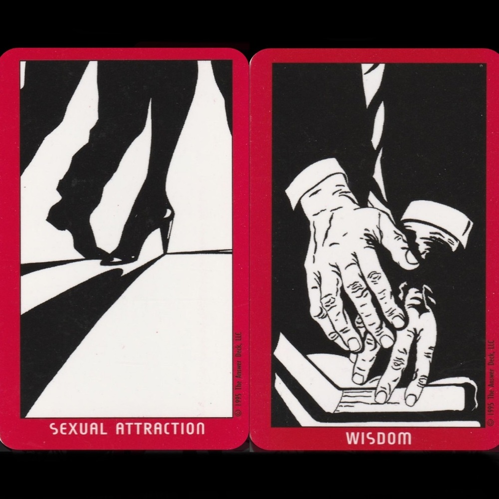 Theanswerfortune Tellingvintage Deck - image 4